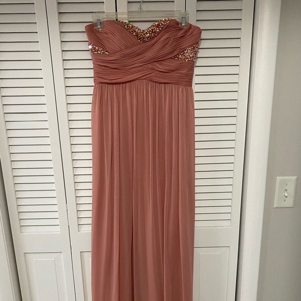 Floor length dress